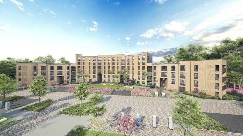 Illustrative visual of Western Villages housing development once complete